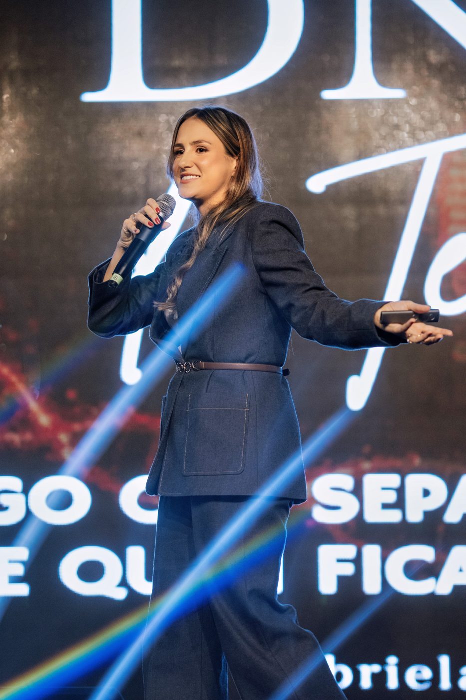 Gabriela Artz no palco